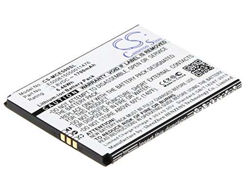 CS-MCE500SL Akkus 1700mAh Kompatibel mit [Mobistel] Cynus E5, Cynus E5 4G Ersetzt E500615050011476 von Cameron Sino