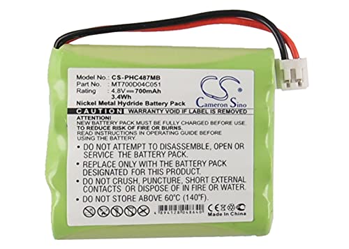 CS-PHC487MB Akkus 700mAh Kompatibel mit [Harting & Helling] Janosch MBF4080, Janosch MBF5050, MBF5151, MBF4080, MBF5050, MBF5151, für [Philips] SBC-EB4870 A1706, SBC-EB4870 E2005, SBC-EB4880 A1706 von Cameron Sino