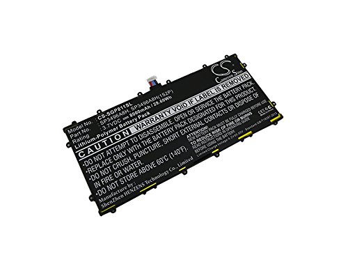 CS-SGP811SL Akku 8000mAh Kompatibel mit [Samsung] GT-P8110, GTP8110-HA32ARB, für [Google] Nexus 10 Ersetzt SP3496A8H, für SP3496A8H(1S2P) von Cameron Sino