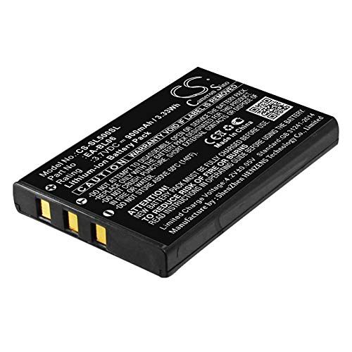 CS-SL500SL Akkus 900mAh Kompatibel mit [Sharp] Zaurus C750, Zaurus C760, SL-5000, SL-5000D, SL-5500, SL-C700 Ersetzt EA-BL06 von Cameron Sino