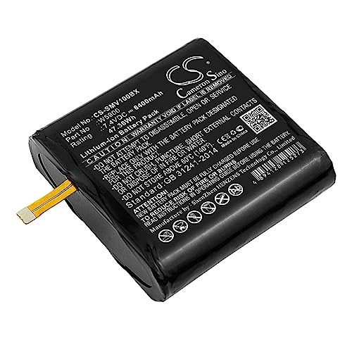 CS-SMV100BX Akkus 6400mAh Kompatibel mit [Sunmi] V1 Ersetzt W5600, für W5900 von Cameron Sino