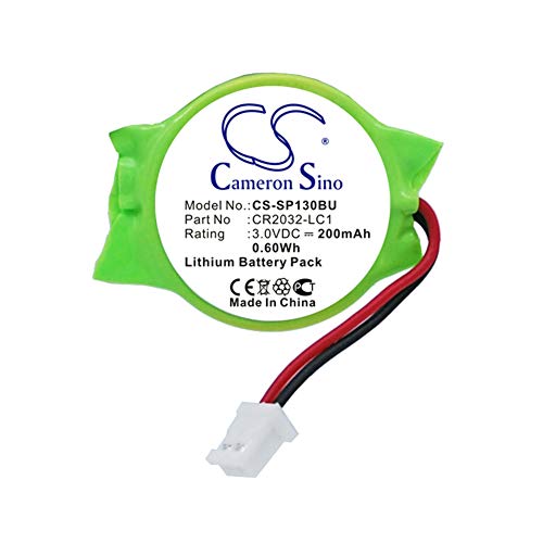 CS-SP130BU Akkus 200mAh Kompatibel mit [Sony] CECHA01, CECHB01, CECHE01, Playstation 3, PS3 Ersetzt CR2032-LC1 von Cameron Sino