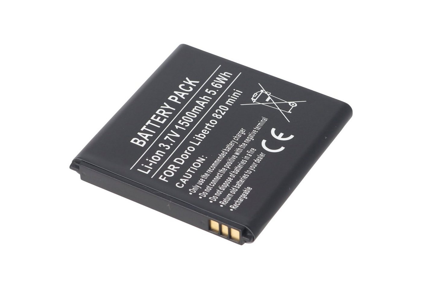 Cameron Sino Akku passend für den Doro Liberto 820 mini Akku DBM-1500B Akku 1500 mAh (3,7 V) von Cameron Sino
