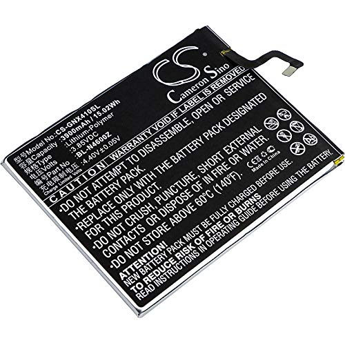 Cameron Sino CS Ersatz-Akku für Allview X4 Soul Xtreme, Allview X4 Xtreme Soul Dual SI, Allview X4 Xtreme Soul Dual SI (3900 mAh) BL-N4600Z von Cameron Sino