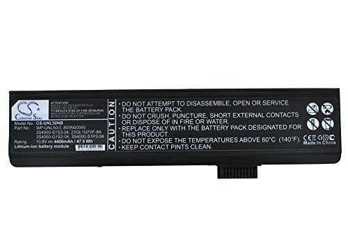 Cameron Sino CS Ersatzakku für F205S, Q440, T10 (4400 mAh) 23GL1GF0F-8A, 3S4000-G1S2-04, 3S4000-S1P3-04, 3S4000-S1S3-04, 805N00045, WP-UNL50/3 von Cameron Sino