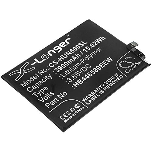 Cameron Sino CS Ersatzakku für Nova 6, WLZ-AL10, WLZ-AN00 (3900mAh) HB446589EEC, HB446589EEW von Cameron Sino