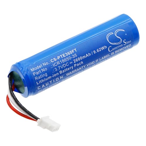 Cameron Sino Neu 2600mAh Ersatz Akku für E36NAO, Nao, Nao+, Neo, Stirnlampen von Cameron Sino
