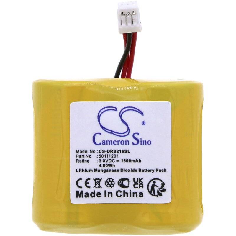 Türschlossbatterie für Dorma 50111201, CR-2ULCF2CN, 12059216 3V 1,6Ah LiMnO2 von Cameron Sino