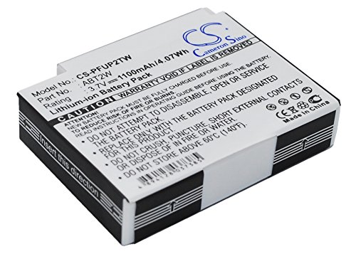 CS-PFUP2TW Akku, 1100 mAh, kompatibel mit [Pure] Flip 4 GB | 1 HR, Flip UltraHD 8 GB | 2 HR, Flip UltraHD Video 3rd, Flip Video UltraHD 8 GB, FVU2120B, U3120, für [Cisco] Flip Ultra HD, Flip Video von Cameronsino