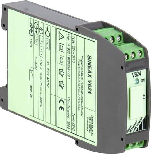 Camille Bauer Programmierbarer Temperatur-Messumformer Sineax V624 Ex 143438 Camille Bauer Programmierbarer Temperatur-Messumformer Sineax V624 Ex 143438 von Camille Bauer