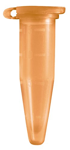 Camlab Kunststoffe RTP/77120-O konischen MicroTube, 1,5 ml, Orange (500 Stück) von Camlab Plastics