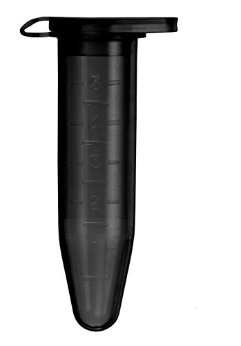 camlab Kunststoffe RTP/0310-bk Prep Tube konisch mit GAP, 5 ml, schwarz (250 Stück) von Camlab Plastics