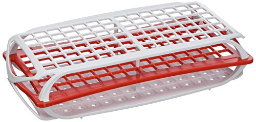 camlab Kunststoffe RTP/7030-r 3-Tier-Rack für 13 mm Tubes, rot von Camlab Plastics