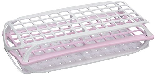 camlab Kunststoffe RTP/7031-pk 3-Tier-Polypropylen autoklavierbar Rack für 15 ml Tuben, Pink von Camlab Plastics