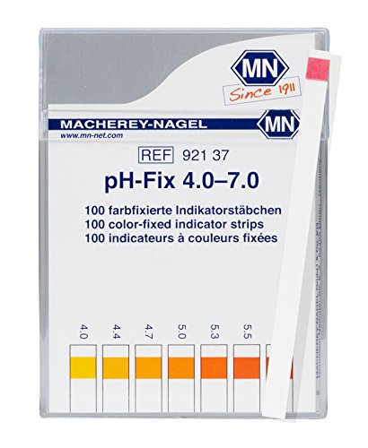 camlab 1200966 ph-fix Indikator Stick, PH 4.0–7.0, 6 mm x 85 mm (100 Stück) von Camlab