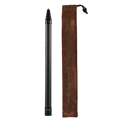 3 Meter Selfie Stick Invisible für Actionkamera, Camnoon Kohlefaser Verstellbare Verlängerung 262G mit Rutschfester Konstruktion und Stabilem Drehverschluss-Design mit Stoff-Aufbewahrungstasche 3 Meter Selfie Stick Invisible für Actionkamera, Camnoon Kohlefaser Verstellbare Verlängerung 262G mit Rutschfester Konstruktion und Stabilem Drehverschluss-Design mit Stoff-Aufbewahrungstasche von Camnoon