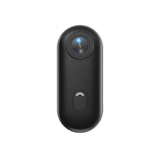 Camnoon 1080P WiFi Action-Kamera, 120°-Weitwinkelobjektiv, eingebauter 800-mAh Akku mit magnetischem Trageband, Zurück-Clip, wasserdichtes Gehäuse, 32 GB TF-Karte, Montagezubehör(Schwarz) von Camnoon