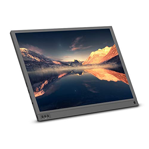 Camnoon 15,6 Zoll Tragbarer Monitor 1920x1080 Full HD IPS Bildschirm mit Typ-C HDMI Eingebaute Stereo-Lautsprecher für Handy Laptop Kamera Display Gaming von Camnoon