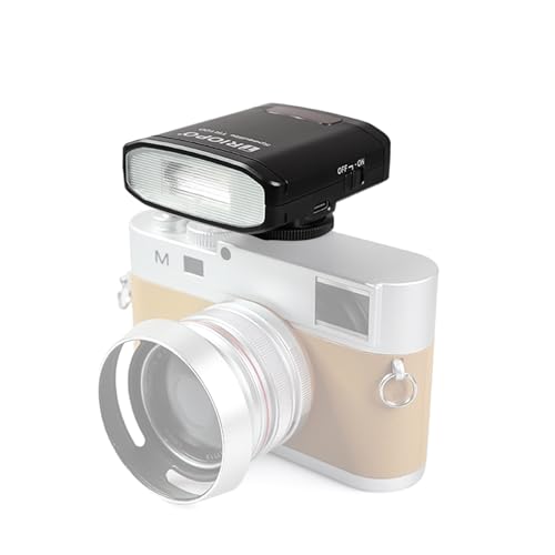 Camnoon Mini-Kamerablitz GN12 Blitzgerät 5600K, 0,1-1,8 s Wiederaufladezeit Manueller/Automatikmodus Eingebauter 2000-mAh-Akku für Canon, Sony, Nikon, Panasonic, Olympus und Pentax Kamera Camnoon Mini-Kamerablitz GN12 Blitzgerät 5600K, 0,1-1,8 s Wiederaufladezeit Manueller/Automatikmodus Eingebauter 2000-mAh-Akku für Canon, Sony, Nikon, Panasonic, Olympus und Pentax Kamera von Camnoon