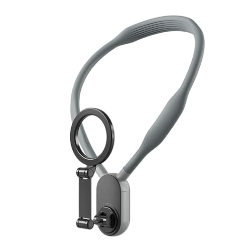 Camnoon POV Nacken-Telefonhalter, Selfie-Halshalterung mit magnetischem Telefonhalter Schnellverschluss mit Reinigungsset, Riemen und Metallring kompatibel mit iOS und Android Smartphone Camnoon POV Nacken-Telefonhalter, Selfie-Halshalterung mit magnetischem Telefonhalter Schnellverschluss mit Reinigungsset, Riemen und Metallring kompatibel mit iOS und Android Smartphone von Camnoon