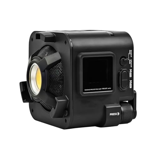 Camnoon YNLUX100 Bi-Color 3200 K-5600 K LED-Videolicht 100 W Bowens-Halterung COB-Fotografie Fülllicht 12 Lichteffekte für Vlog Live-Streaming Videoaufnahmen von Camnoon