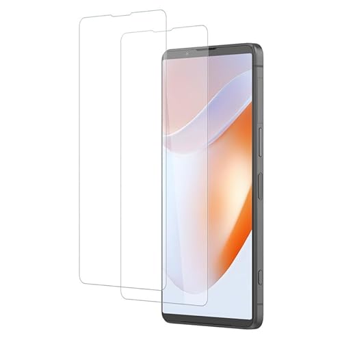 2 Stück Ultra-HD Displayschutzfolie für Sony Xperia 1 VI Schutzglas, Anti-Blasenfrei Panzerfolie für Sony Xperia 1 VI Schutzfolie, Panzer Schutz Glas Displayfolie 2 Stück Ultra-HD Displayschutzfolie für Sony Xperia 1 VI Schutzglas, Anti-Blasenfrei Panzerfolie für Sony Xperia 1 VI Schutzfolie, Panzer Schutz Glas Displayfolie von Camokia