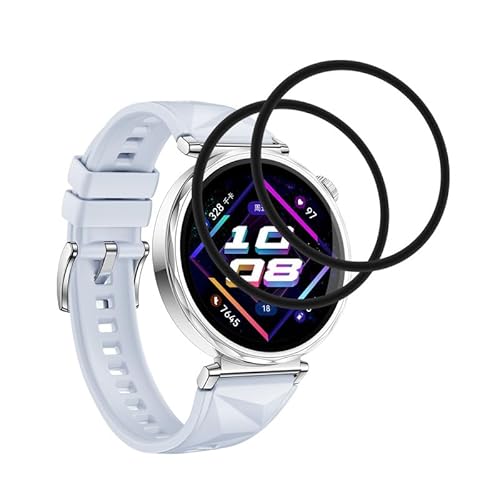 Camokia 2 Stück 9H Härte HD Klar Schutzfolie für Huawei Watch GT 5 41MM Schutzglas, 0.33mm Ultra-klar Glas für Huawei Watch GT 5 Displayschutzfolie,Ultrabeständig Panzer Camokia 2 Stück 9H Härte HD Klar Schutzfolie für Huawei Watch GT 5 41MM Schutzglas, 0.33mm Ultra-klar Glas für Huawei Watch GT 5 Displayschutzfolie,Ultrabeständig Panzer von Camokia
