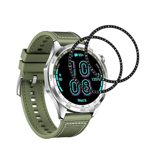 Camokia 2 Stück 9H Härte HD Klar Schutzfolie für Huawei Watch GT4 46mm Schutzglas, 0.33mm Ultra-klar Glas für Huawei Watch GT4 46mm Displayschutzfolie Camokia 2 Stück 9H Härte HD Klar Schutzfolie für Huawei Watch GT4 46mm Schutzglas, 0.33mm Ultra-klar Glas für Huawei Watch GT4 46mm Displayschutzfolie von Camokia