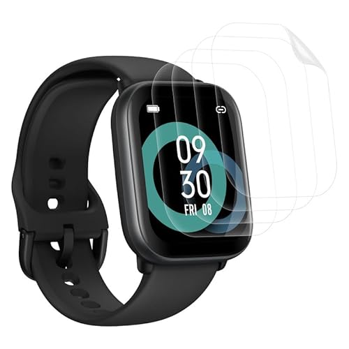 Camokia 4 Stück HD Klar Schutzfolie für Amazfit Active 42mm, Panzerfolie für Amazfit Active 42mm Folie, Anti-Staub Schutzglas Camokia 4 Stück HD Klar Schutzfolie für Amazfit Active 42mm, Panzerfolie für Amazfit Active 42mm Folie, Anti-Staub Schutzglas von Camokia