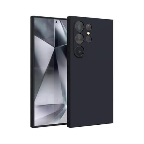 Silikon Case für Samsung Galaxy S24 Ultra, Weiche TPU für Samsung S24 Ultra Schwarz Handyhülle, Stoßfest Schutzhülle für Galaxy S24 Ultra,Vergilbungsbeständig Kratzfest Case Cover für S24 Ultra von Camokia