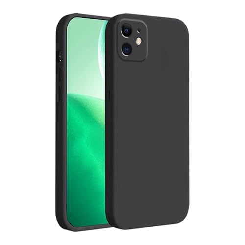 Silikon Case für iPhone 11 6.1, Weiche TPU für iPhone 11 Schwarz Handyhülle, Stoßfest Schutzhülle für iPhone 11,Vergilbungsbeständig Kratzfest Case Cover für iPhone 11 von Camokia