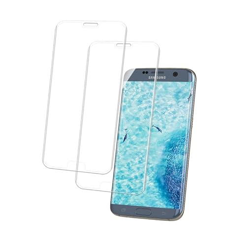 für Panzerglas Samsung Galaxy S7 edge Schutzfolie,2 Stück Ultra-Klar für Displayschutz Samsung Galaxy S7 edge Handy Folie,Anti-Kratzer Displayfolie für Samsung Galaxy S7 edge Panzerfolie von Camokia