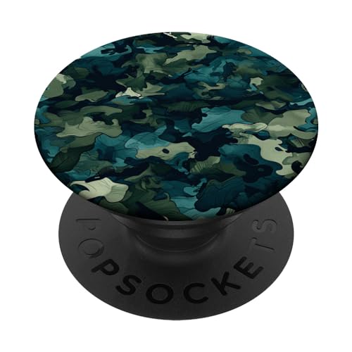 Camouflage-Muster, Grün / Braun PopSockets mit austauschbarem PopGrip Camouflage-Muster, Grün / Braun PopSockets mit austauschbarem PopGrip von Camouflage Merch