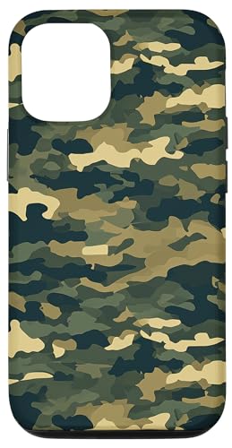 Hülle für iPhone 12/12 Pro Camouflage-Muster, Grün / Braun Hülle für iPhone 12/12 Pro Camouflage-Muster, Grün / Braun von Camouflage Merch