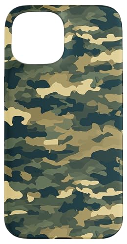 Hülle für iPhone 15 Camouflage-Muster, Grün / Braun Hülle für iPhone 15 Camouflage-Muster, Grün / Braun von Camouflage Merch