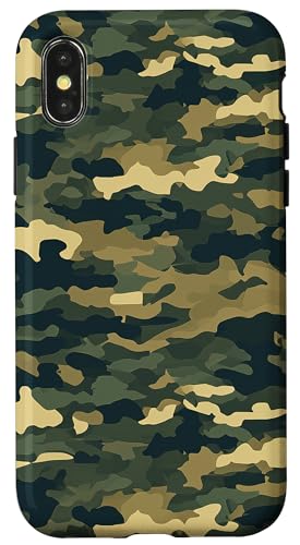 Hülle für iPhone X/XS Camouflage-Muster, Grün / Braun Hülle für iPhone X/XS Camouflage-Muster, Grün / Braun von Camouflage Merch
