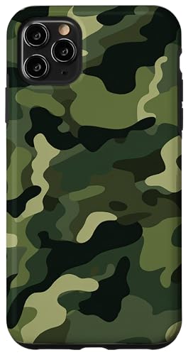 Hülle für iPhone 11 Pro Max Militär Camouflage Tarnmuster Grünes Camo Muster von Camouflage Tarnmuster Designs