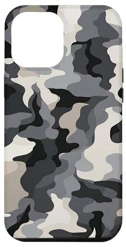 Hülle für iPhone 15 Plus Militär Camouflage Tarnmuster grau graues Camo Muster von Camouflage Tarnmuster Designs