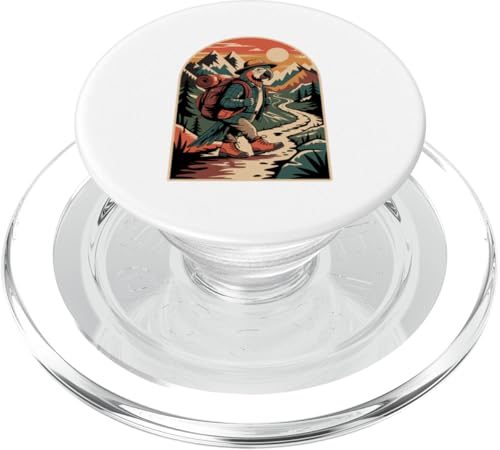 Ara Papagei Wandern Camping Lager Camper Rucksacktour PopSockets PopGrip für MagSafe Ara Papagei Wandern Camping Lager Camper Rucksacktour PopSockets PopGrip für MagSafe von Camp Camping Camper Gifts