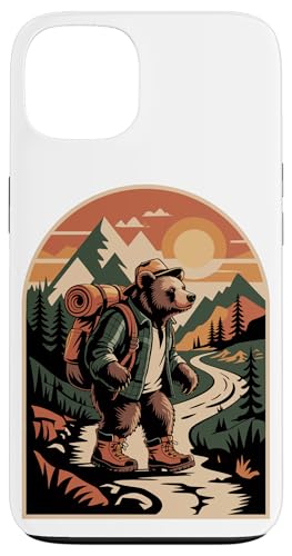 Bär Wandern Zelten Lager Camper Rucksacktour Hülle für iPhone 13 von Camp Camping Camper Gifts