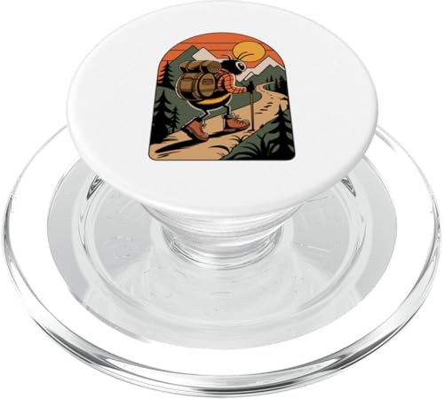 Biene Wandern Zelten Lager Camper Rucksacktour PopSockets PopGrip für MagSafe Biene Wandern Zelten Lager Camper Rucksacktour PopSockets PopGrip für MagSafe von Camp Camping Camper Gifts