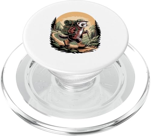 Fennek Wandern Camping Lager Camper Rucksacktour PopSockets PopGrip für MagSafe Fennek Wandern Camping Lager Camper Rucksacktour PopSockets PopGrip für MagSafe von Camp Camping Camper Gifts