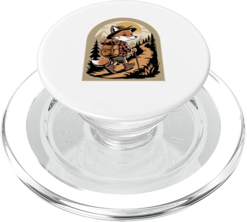 Fuchs Wandern Zelten Lager Camper Rucksacktour PopSockets PopGrip für MagSafe Fuchs Wandern Zelten Lager Camper Rucksacktour PopSockets PopGrip für MagSafe von Camp Camping Camper Gifts
