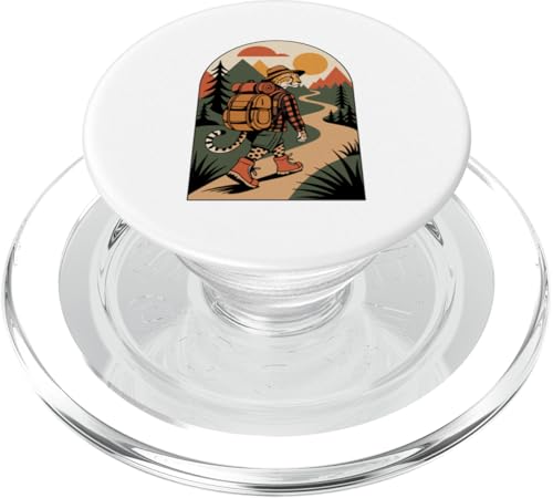 Gepard Wandern Camping Lager Camper Rucksacktour PopSockets PopGrip für MagSafe Gepard Wandern Camping Lager Camper Rucksacktour PopSockets PopGrip für MagSafe von Camp Camping Camper Gifts