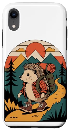Igel Wandern Camping Lager Camper Rucksacktourismus Hülle für iPhone XR von Camp Camping Camper Gifts