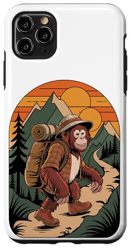 Orang-Utan Wandern Camping Lager Camper Rucksacktour Hülle für iPhone 11 Pro Max von Camp Camping Camper Gifts