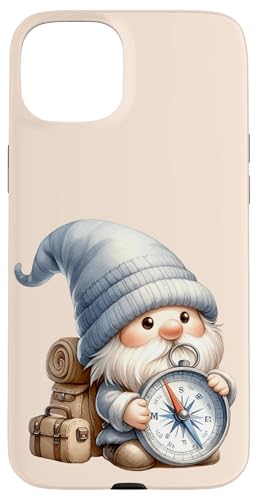 Camping Dad Gnome Graphic With Compass For Hiking Lovers Hülle für iPhone 15 Plus Camping Dad Gnome Graphic With Compass For Hiking Lovers Hülle für iPhone 15 Plus von Camper Accessories Camping Gifts For Gnome Lovers