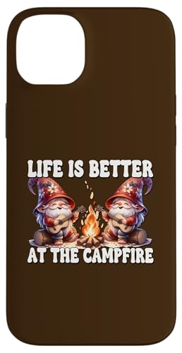 Funny Camper Gnomes Camping Life Is Better At The Campfire Hülle für iPhone 14 Plus Funny Camper Gnomes Camping Life Is Better At The Campfire Hülle für iPhone 14 Plus von Camper Accessories Camping Gifts For Gnome Lovers
