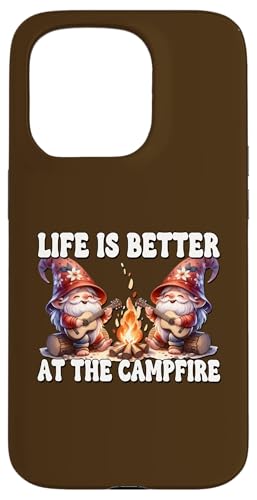 Funny Camper Gnomes Camping Life Is Better At The Campfire Hülle für iPhone 15 Pro Funny Camper Gnomes Camping Life Is Better At The Campfire Hülle für iPhone 15 Pro von Camper Accessories Camping Gifts For Gnome Lovers