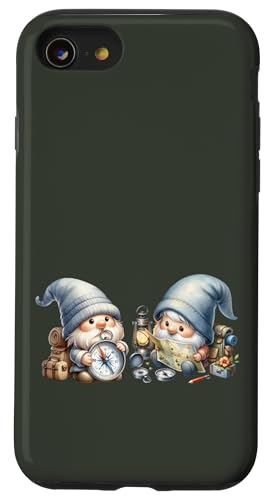 Funny Camping Dad Gnome Outdoor Activities For Hiking Lovers Hülle für iPhone SE (2020) / 7 / 8 von Camper Accessories Camping Gifts For Gnome Lovers